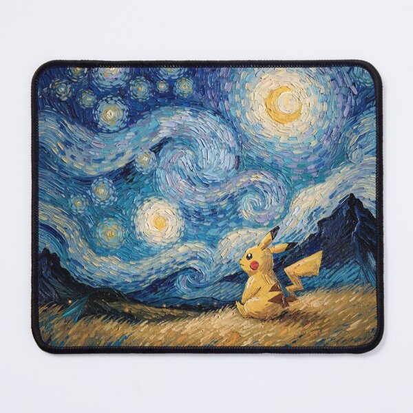 Item preview, Electric Dreamer Under a Swirling Night Sky designed and sold by The Mellonaire.