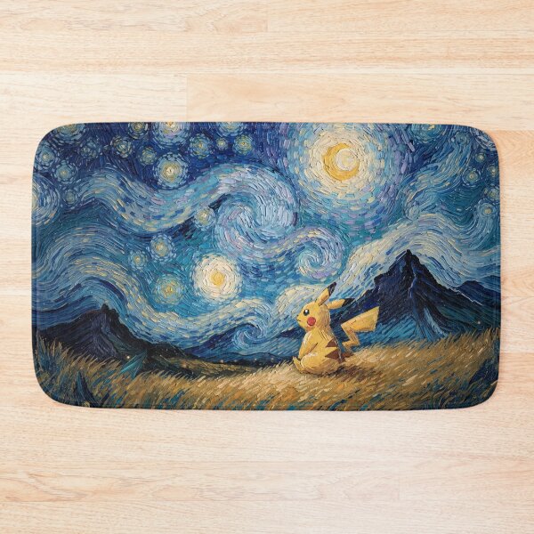 Item preview, Electric Dreamer Under a Swirling Night Sky designed and sold by The Mellonaire.