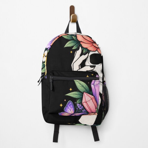 Item preview, Skull - Floral Witchy Art designed and sold by Kaurisdigital.