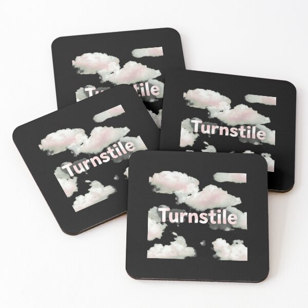 Item preview, Soft Pink Cloud Pattern Turnstiklepink Logo designed and sold by apamictryArt.