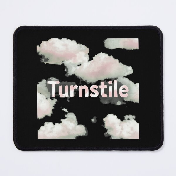 Item preview, Soft Pink Cloud Pattern Turnstiklepink Logo designed and sold by apamictryArt.