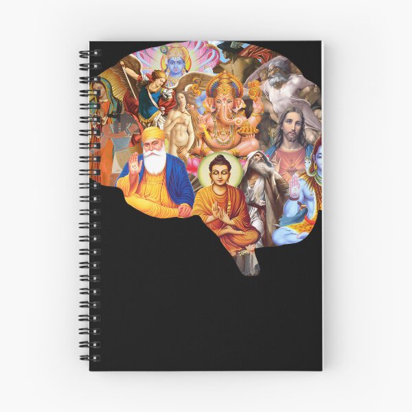 Artikelvorschau, Das Gehirn Gottes, Weltreligionen, Gottheiten, Geist, Universum entworfen und verkauft von kryza-design.