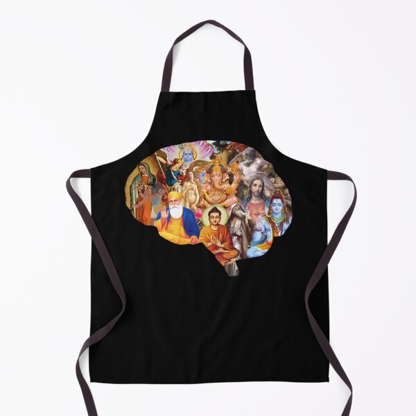 Item preview, The Brain Of God World Religions Deities Mind Universe designed and sold by kryza-design.
