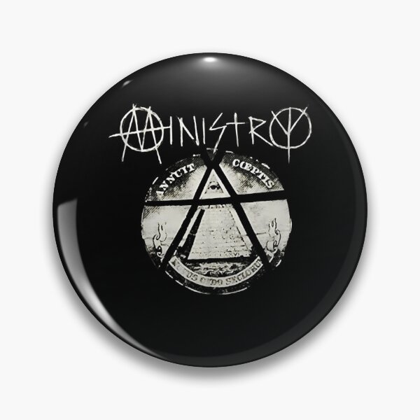 Item preview, Ministry Industrial Metal Annuit Coeptis Pyramid Anarchy  designed and sold by kryza-design.