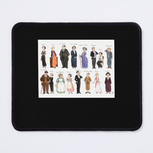 Item preview, Downton Abbey Character Portraits Crawley Family Staff designed and sold by kryza-design.
