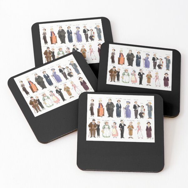 Item preview, Downton Abbey Character Portraits Crawley Family Staff designed and sold by kryza-design.