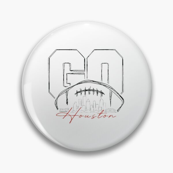 Item preview, GO Houston Football City Skyline Graphic  designed and sold by SariahSteng.