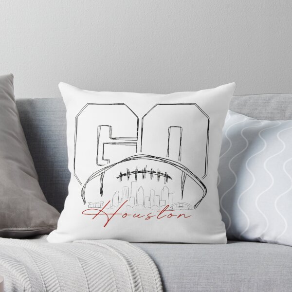 Item preview, GO Houston Football City Skyline Graphic  designed and sold by SariahSteng.
