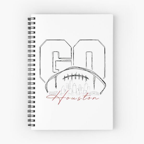 Item preview, GO Houston Football City Skyline Graphic  designed and sold by SariahSteng.