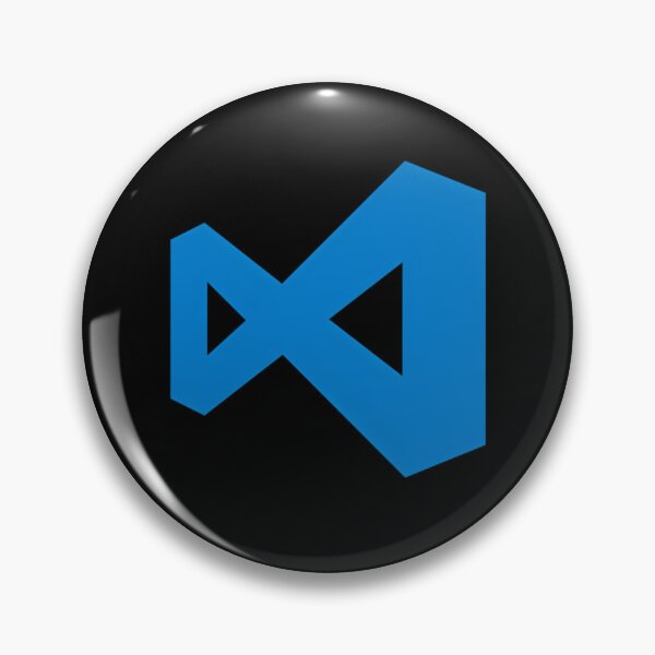 Item preview, VS Code Blue Icon Software Developer Programming Tool designed and sold by kryza-design.