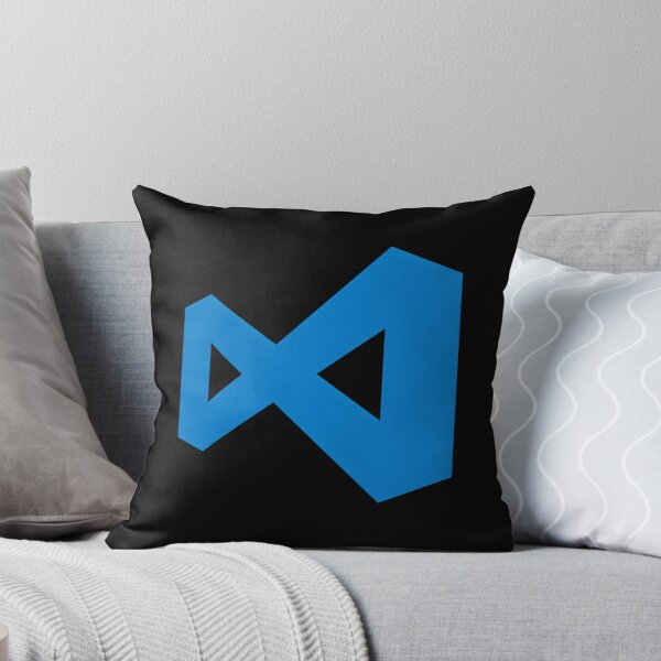 Item preview, VS Code Blue Icon Software Developer Programming Tool designed and sold by kryza-design.