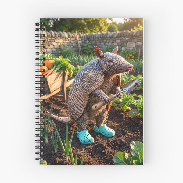 Item preview, Armadillo Gardener Knows His Way Around a Trowel designed and sold by Tridentulus.