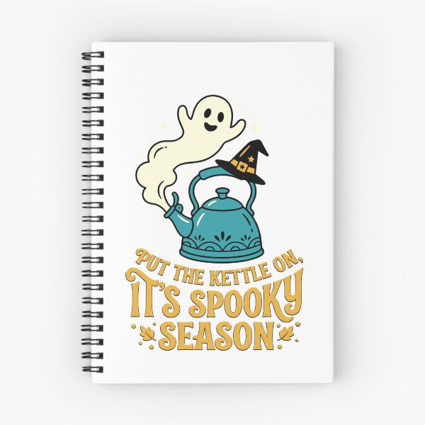 Item preview, Put The Kettle On Its Spooky Season Halloween Tea Lover Comfort Colors Crop Top designed and sold by Magoya Store ⭐⭐⭐⭐⭐.