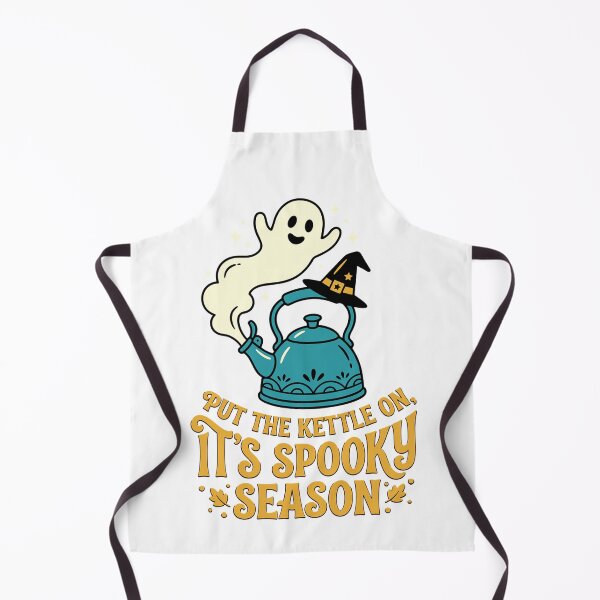 Item preview, Put The Kettle On Its Spooky Season Halloween Tea Lover Comfort Colors Crop Top designed and sold by Magoya Store ⭐⭐⭐⭐⭐.