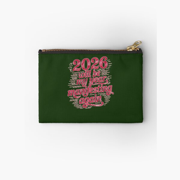 Item preview, 2026 Will Be My Year Manifesting Again Retro Typography 516 designed and sold by BRBDesignsCo.