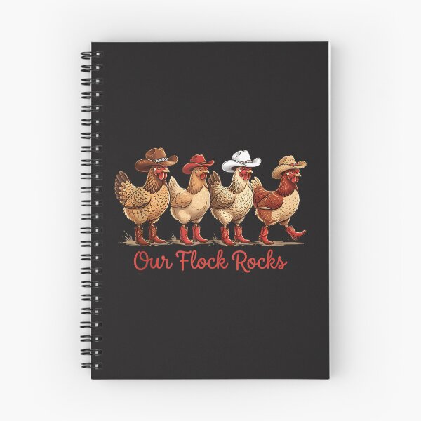 Item preview, Our Flock Rocks Cowboy Boots Western Chickens Family Matching Graphic designed and sold by kiralynstration.