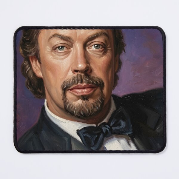Item preview, Tim Curry Oil Painting designed and sold by maretsad.