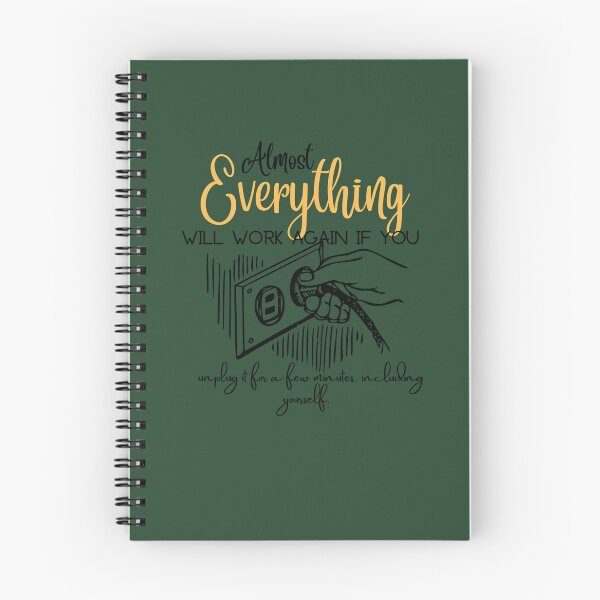 Item preview, Almost Everything Will Work Again If You Unplug It For A Few Minutes Including Yourself. 345 designed and sold by BRBDesignsCo.