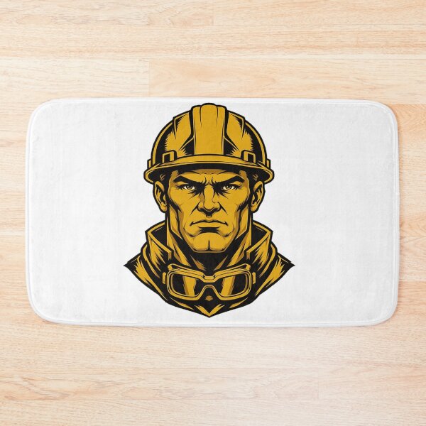 Item preview, Hard Hat Goggles Construction Worker Graphic designed and sold by SariahSteng.