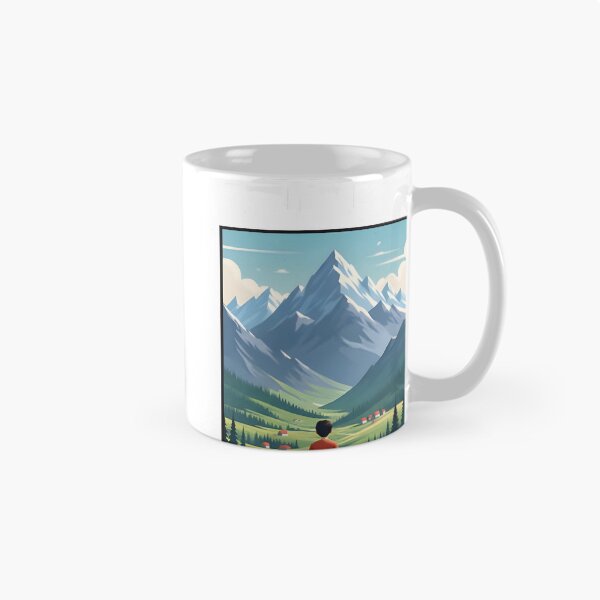 Item preview, Twin Peaks Mountain Majestic Nature Art | Best Buy designed and sold by LuckiiBean.