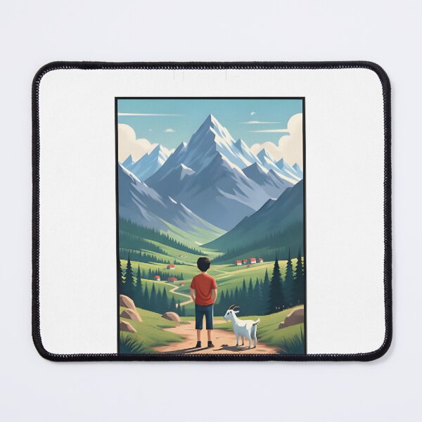 Item preview, Twin Peaks Mountain Majestic Nature Art | Best Buy designed and sold by LuckiiBean.