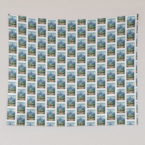 Item preview, Twin Peaks Mountain Majestic Nature Art | Best Buy designed and sold by LuckiiBean.