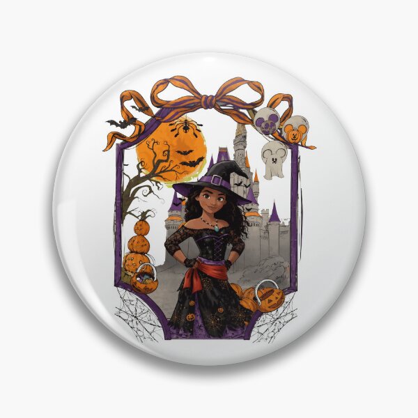 Item preview, Enchanting Witch Halloween Castle Graphic designed and sold by ArethaPieph.