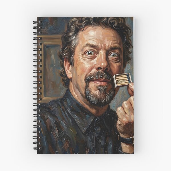 Item preview, Tim Curry Oil Painting designed and sold by maretsad.