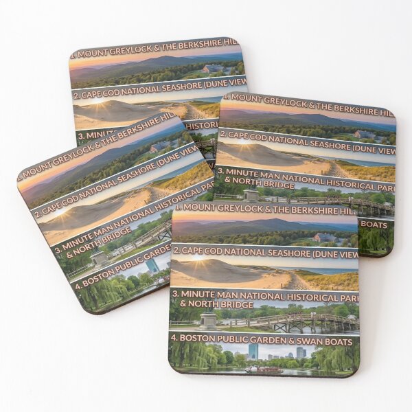 Item preview, 7 Wonders of Massachusetts designed and sold by RogueSquirrels.