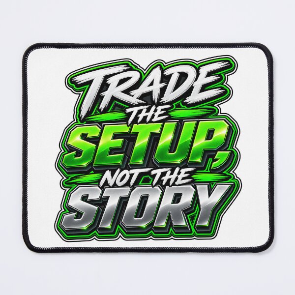 Item preview, Trade the Setup Not the Story designed and sold by VolatilityEdge.