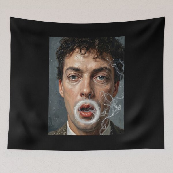 Item preview, Pintura al óleo de Tim Curry designed and sold by maretsad.