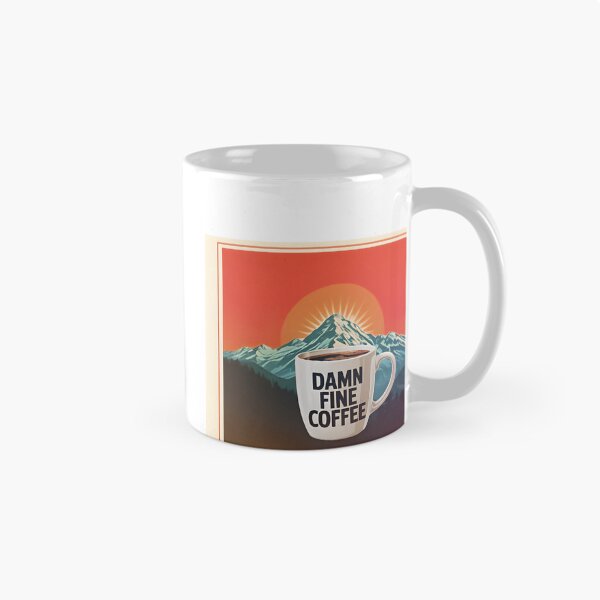 Item preview, Damn Fine Coffee Twin Peaks Inspired Mug & Apparel | Best Buy designed and sold by LuckiiBean.