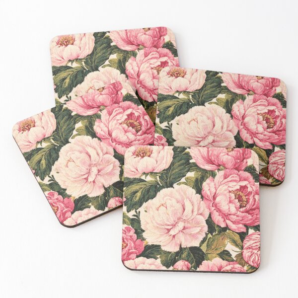 Item preview, Vintage Pink Peony Botanical Floral designed and sold by Laura Lise Wong.