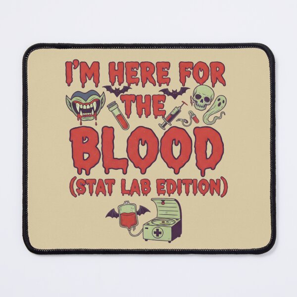 Item preview, Stat Lab Phlebotomist Blood Halloween Graphic designed and sold by Exquisite Design Studio „Paculówka”.