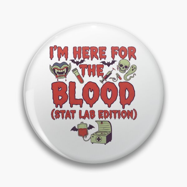 Item preview, Stat Lab Phlebotomist Blood Halloween Graphic designed and sold by Exquisite Design Studio „Paculówka”.