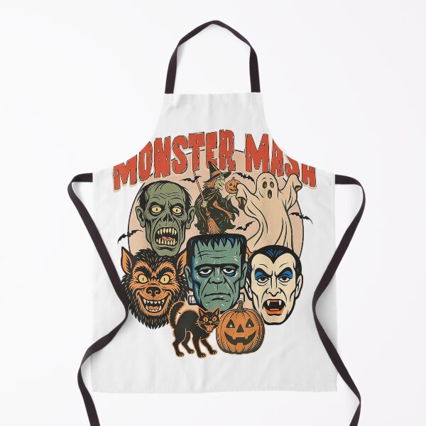 Item preview, Retro Funny Monster Mash Ghost Witchy Vampire Halloween T-Shirt designed and sold by Cafe18.
