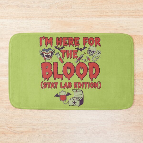 Item preview, Stat Lab Phlebotomist Blood Halloween Graphic designed and sold by Exquisite Design Studio „Paculówka”.