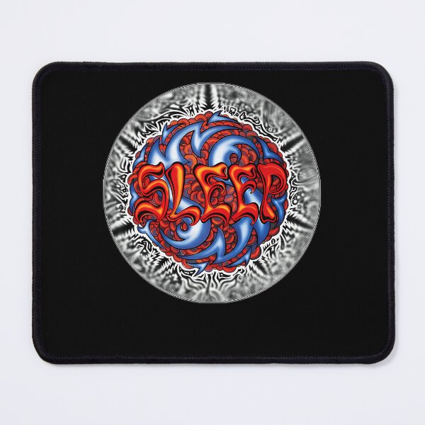 Item preview, Psychedelic Swirl Orange Red Sphere designed and sold by AshFlash.