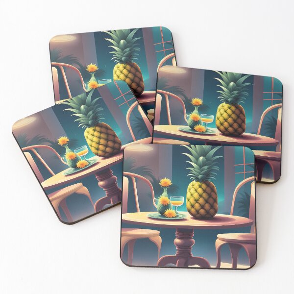 Item preview, Tropical Delight: Embracing the Sweetness of Pineapple designed and sold by GrimMeadows.