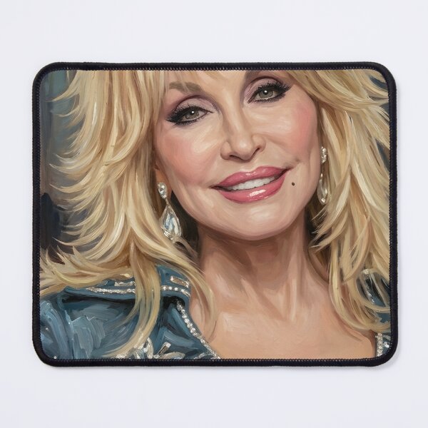Item preview, Dolly Parton Oil Painting designed and sold by maretsad.