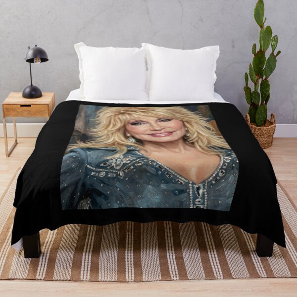Item preview, Dolly Parton Oil Painting designed and sold by maretsad.