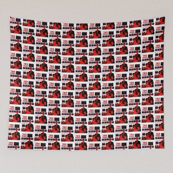 Item preview, Twin Peaks Inspired Retro Mountain Landscape Art | Best Buy designed and sold by LuckiiBean.