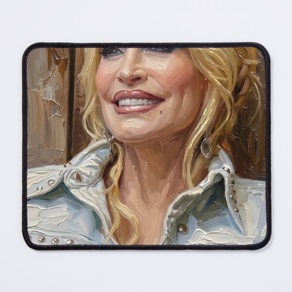 Item preview, Dolly Parton Oil Painting designed and sold by maretsad.