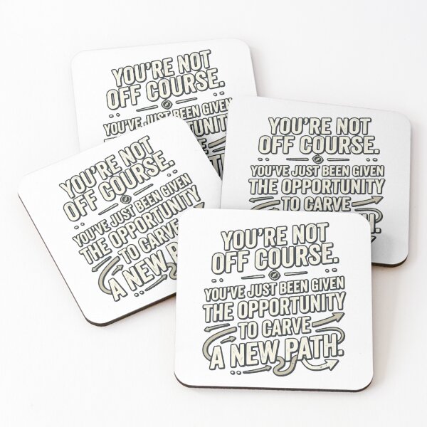 Item preview, You're Not Off Course designed and sold by The She Shed.
