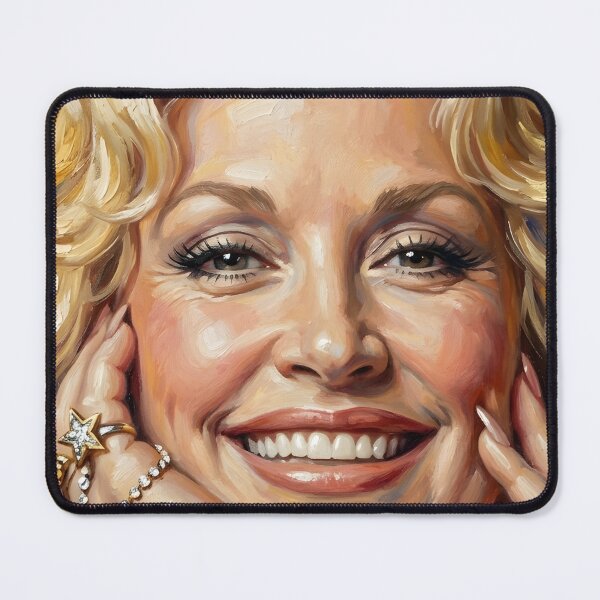 Item preview, Dolly Parton Oil Painting designed and sold by maretsad.