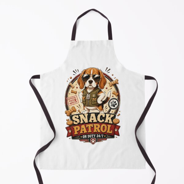 Item preview, Beagle Snack Patrol Funny Dog designed and sold by PrintBreeze.
