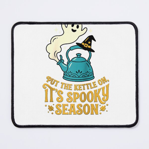 Item preview, Put The Kettle On Its Spooky Season Halloween Tea Lover Raglan Baseball Tee designed and sold by Badriiiii.
