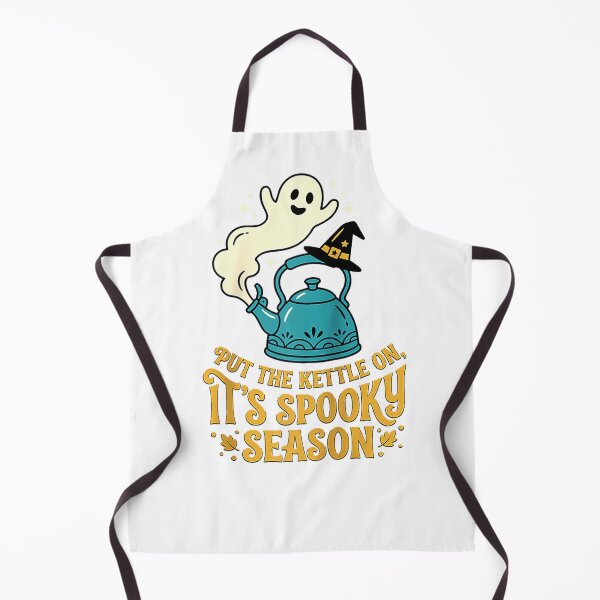 Item preview, Put The Kettle On Its Spooky Season Halloween Tea Lover Raglan Baseball Tee designed and sold by Badriiiii.
