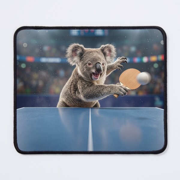 Item preview, Koala Doles Out Table Tennis Justice designed and sold by Tridentulus.