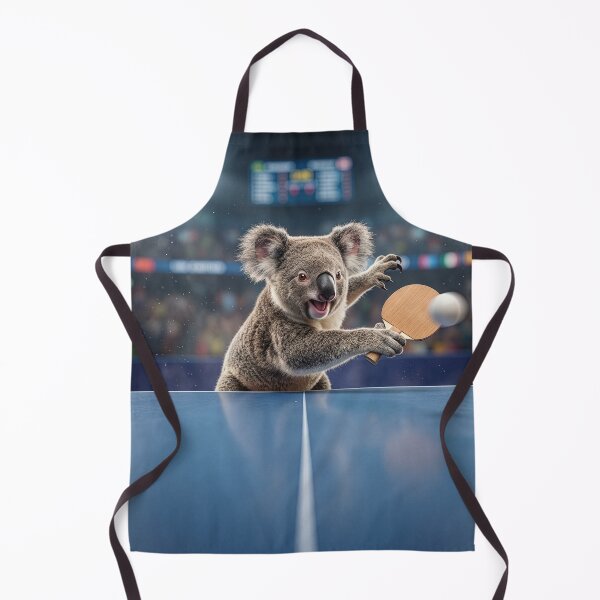 Item preview, Koala Doles Out Table Tennis Justice designed and sold by Tridentulus.